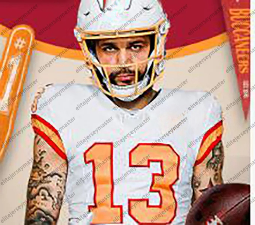 Mike Evans 13 Baker Mayfield 6 Bucky Irving 7 Chris Godwin 14 Rachaad White 1 Personalized Customized Football Jerseys Custom Any Number Name For Men Women Youth 11