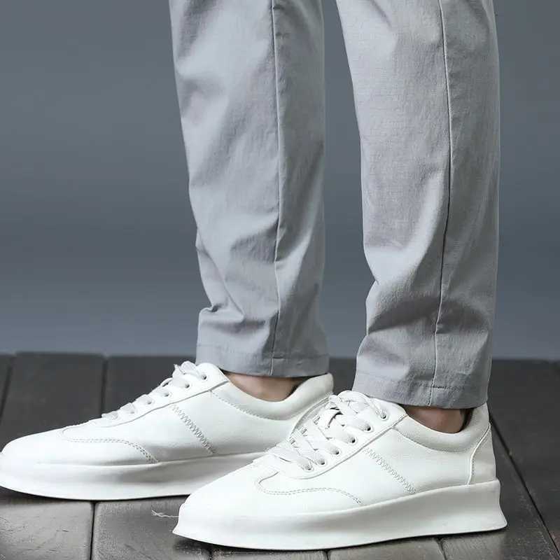 100 Silk Mens Golf Mens Midweight Casual Pants Sports Pants Simple Design Khaki Black Slim Straight Leg Stretch Casual Trouse W250826