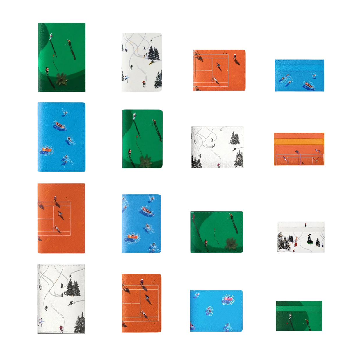 Brand Latest Card Holder Designer Wallet Women Coin Purse Genuine Leather Men Passport Holder Luxury Wallet Fold Pocket Wallet Credit Card Bag with Box