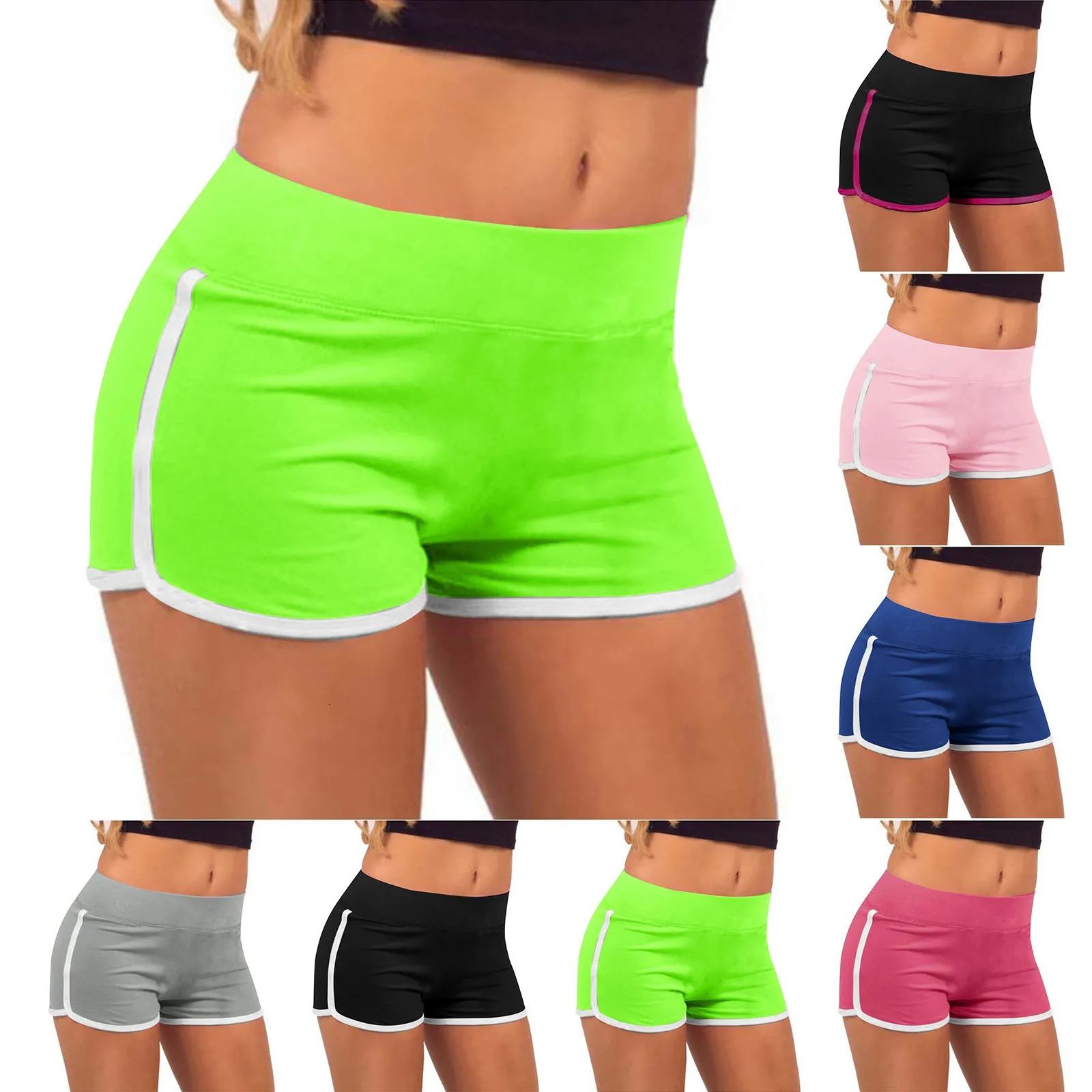 Women Basic Slim Fitting Tight Shorts Boxer Underwear Quickdrying short Sweatpants Jogging Fitness shorts pantalones de mujer 250826