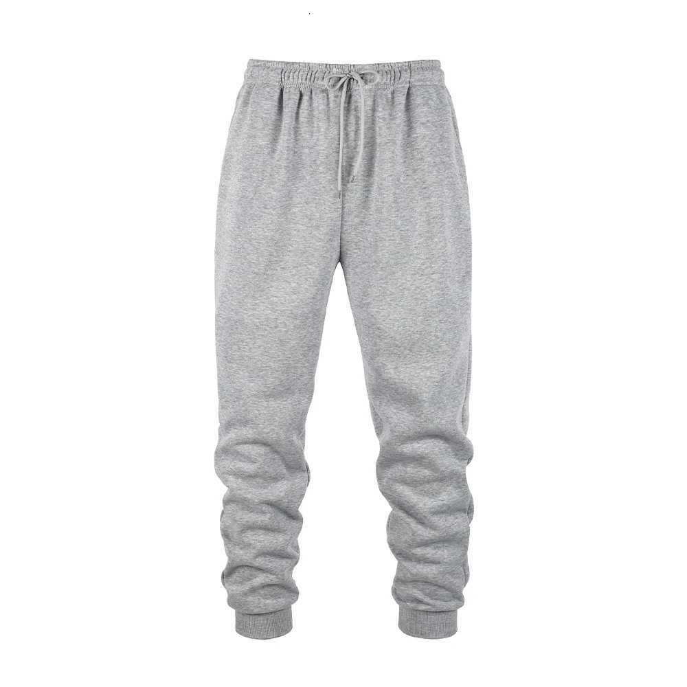 Mens Jogging Sports Pants Autumn Winter Sweatpants Men Sports Gym Trousers Fashion Solid Color Casual Workout Long Pants W250826