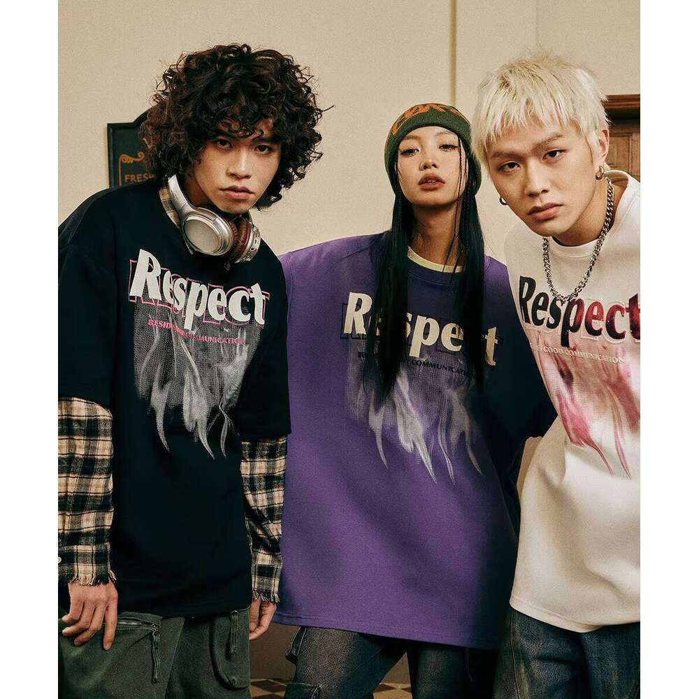 Unisex Short T-Shirt with Color-Changing Print Thermochromic Temperature Sensitive Glow Water Discoloration Heat Reactive Effect
