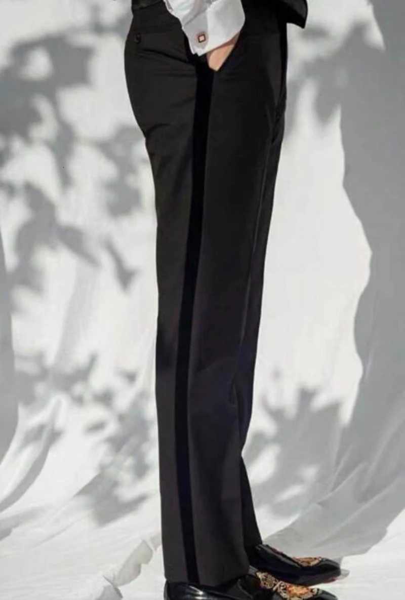 6XL New Mens Suit Pants High Quality Spring Autumn Straight Business Dress Trousers Formal Classic Black Trousers Pants W250826