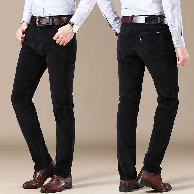 corduroy long pants for men casual straightleg design spring summer season high sales product youthful style W250826