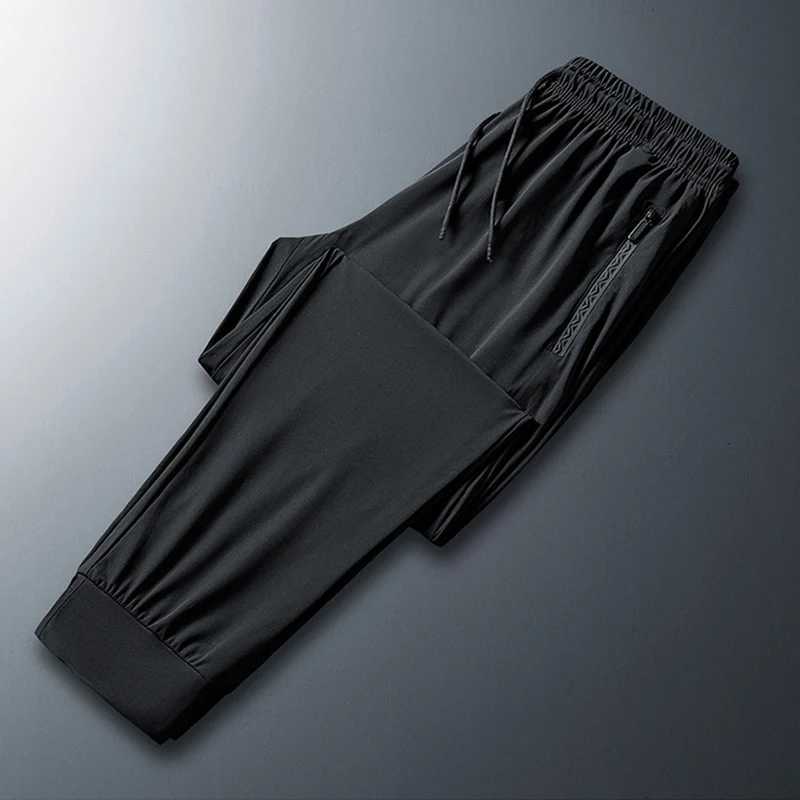 2024 Mens Versatile Stretch Quick Drying Pants Zipper Pocket Designer Casual Trousers Breathable Outdoor Joggers Summer Pants W250826