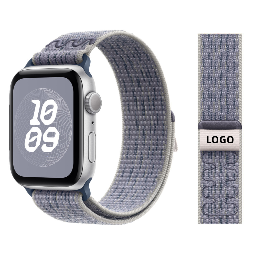 Luxury Designer Nylon Fashion Strap Apple Strap 38mm 40mm 41mm 42mm 44mm 45mm iWatc Series Nylon Loop Strap Nylon woven classic style