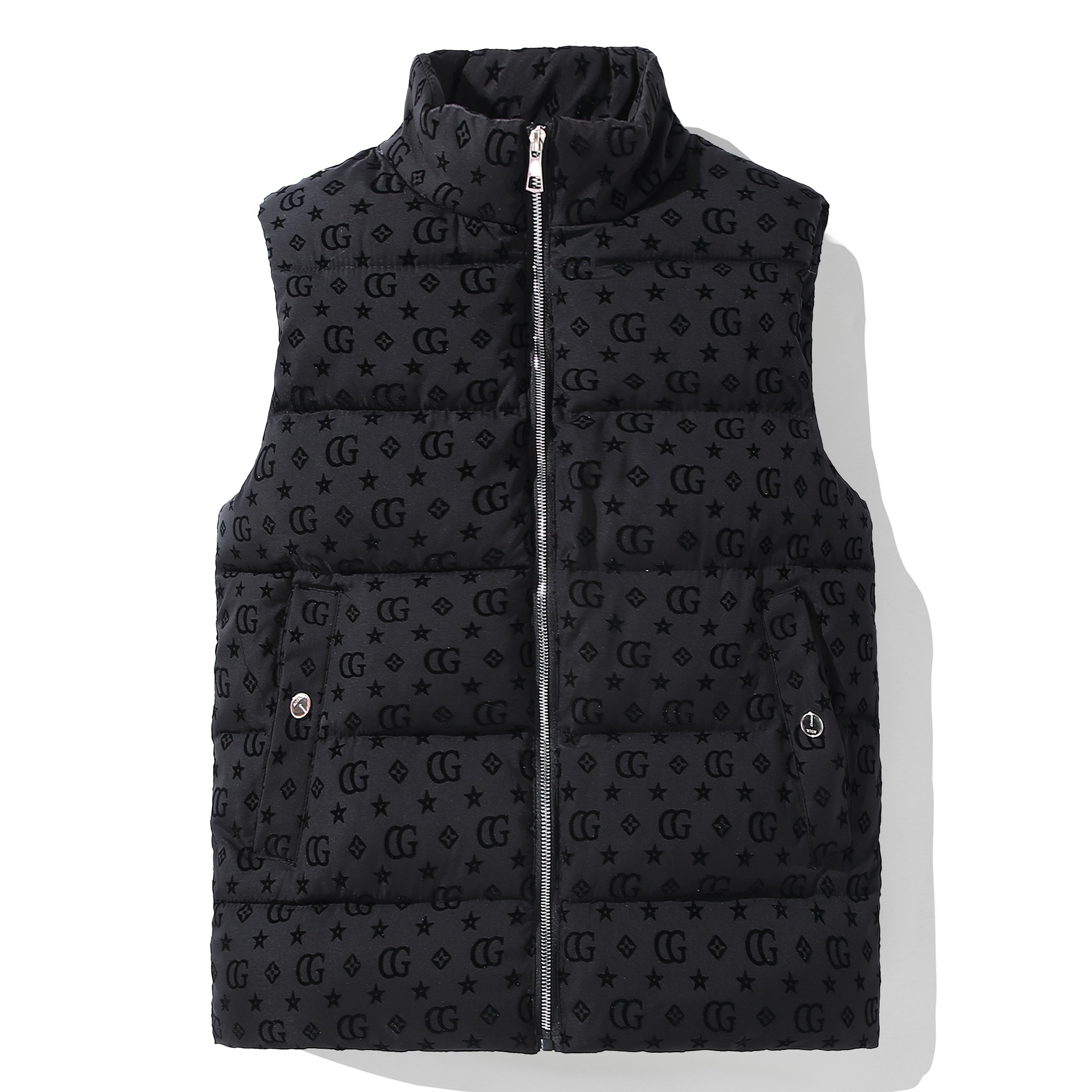 Men's Jackets Sleeveless Jacket Men Fashion Warm Male Winter Black Vest Light Plus Size Mens Zipper Windproof