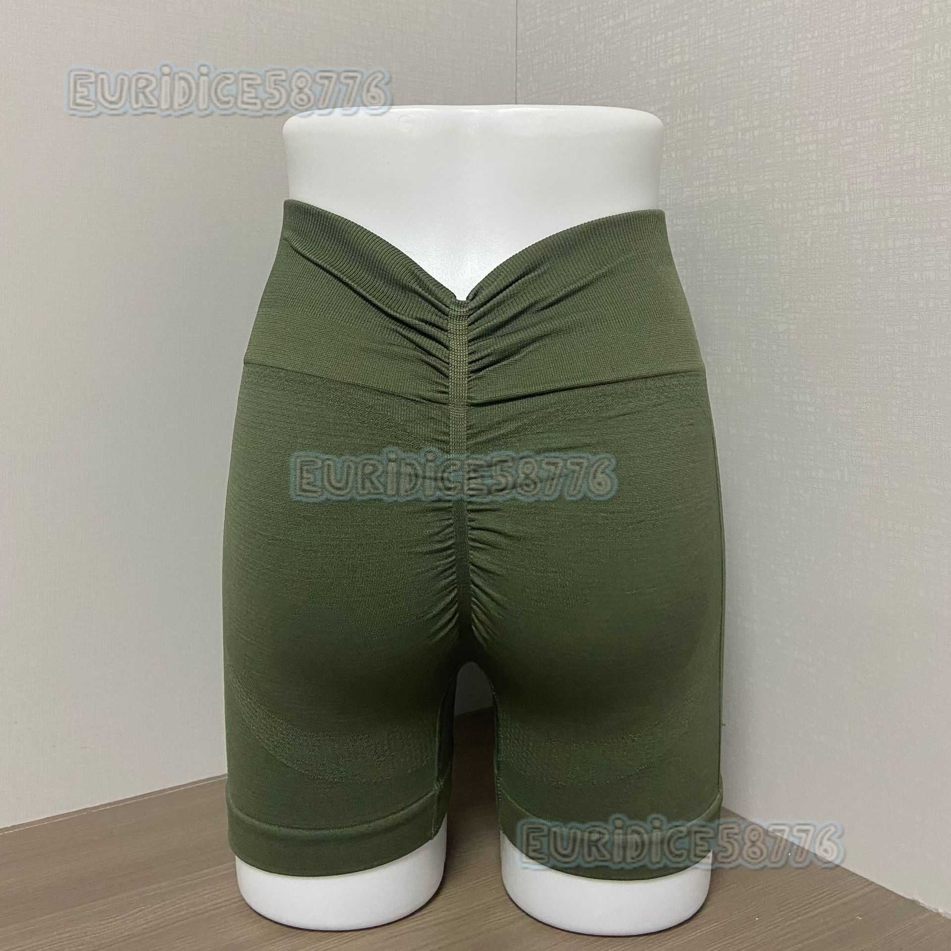 New Vwaist Peach Hip Shorts Seamless Yoga Pants Fitness Pants Running Sports Shorts for Women H250825