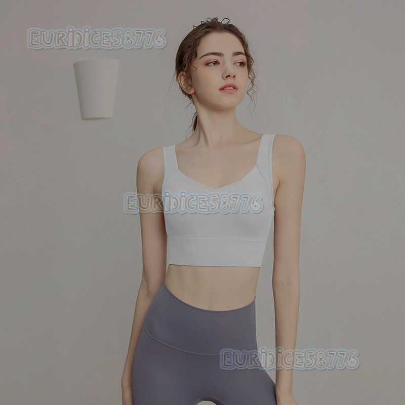 Professional Highstrength Onepiece Sports Bra for Women Shockproof Running Yoga Vest Pushup Antislip Sports Bra H250825