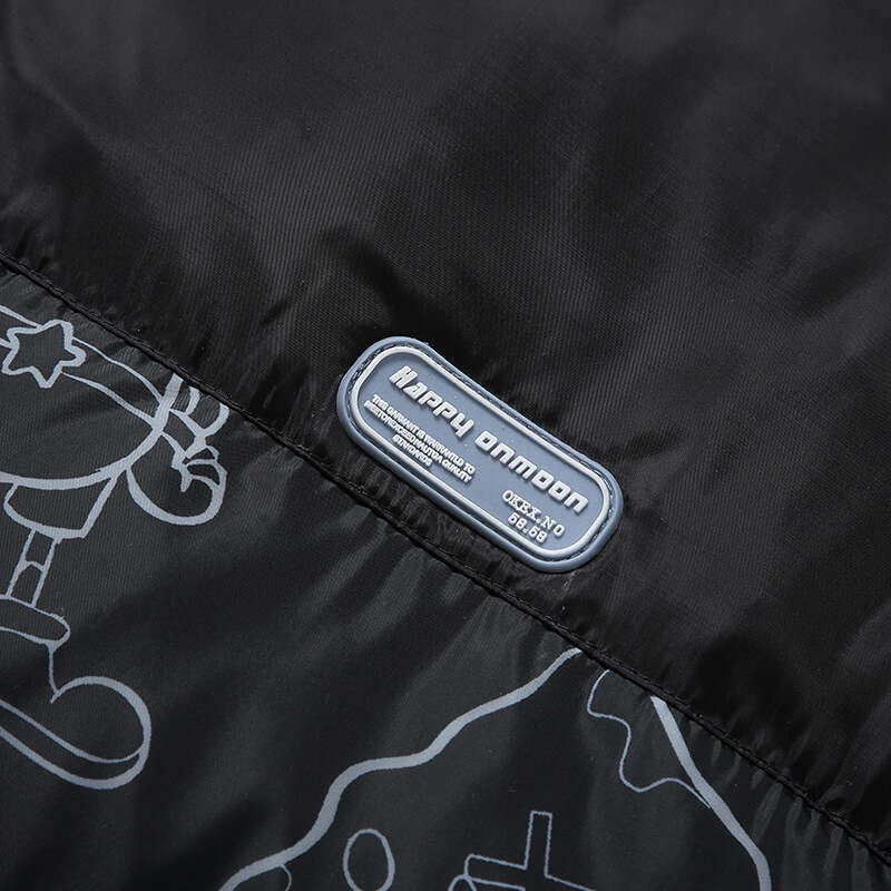 White Loose Plus Size For Men 2024 New Autumn Winter Warm Cold-Proof Duck Down Coat Unisex Puffer Jacket