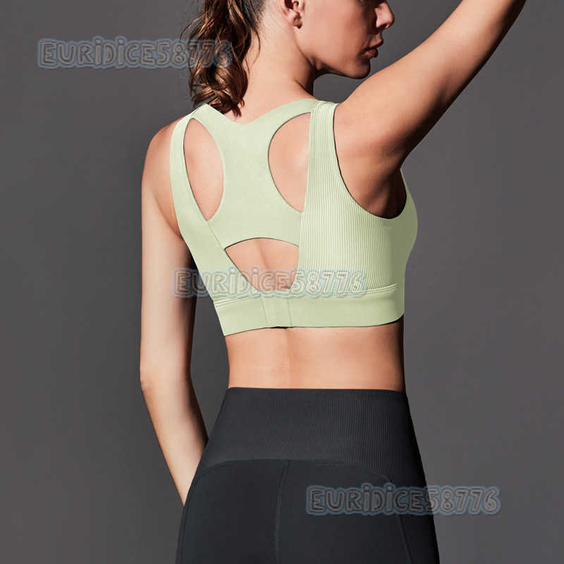 20321 Professional Highintensity Large Size Sports Underwear Shockproof Running Gathering Fitness Yoga Bra High Support H250825