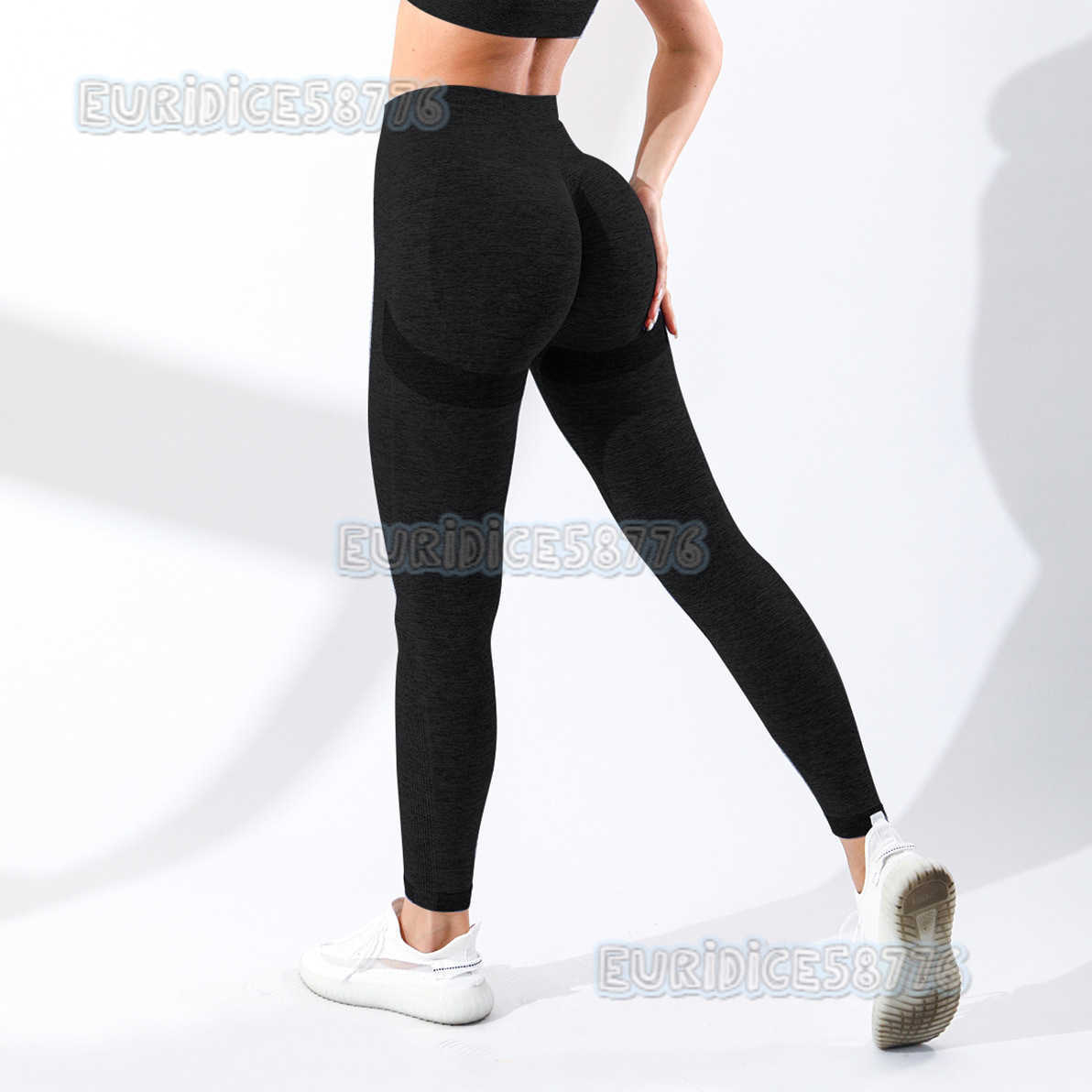 2025 Yoga Outfit 2piece Set High Waist Fitness Ninepoint Pants for Women with Peach Butt and Chest Pads Sports Pushup Bra H250825