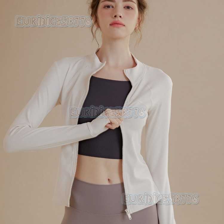 Highend Yoga Jacket for Women Quickdry Running Longsleeve Sports Top Slimming Pilates Fitness Clothing for Autumn H250825