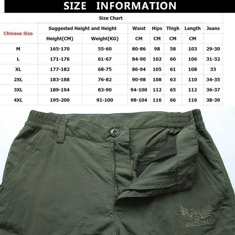 Summer Casual Lightweight Army Military Long Trousers Men Waterproof Quick Dry Cargo Camping Overalls Tactical Pants Breathable W250826