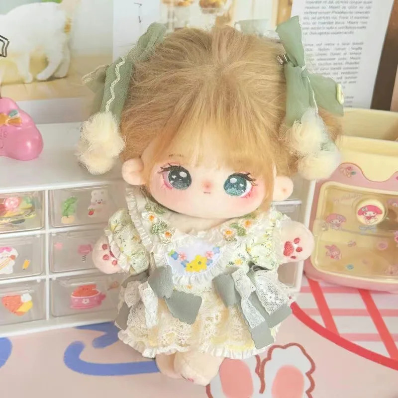Anime Cute Dress Up Naked Dolls Changeable Clothes Human Doll Kawaii Can Change Plush Cotton Stuffed Super Star 250825