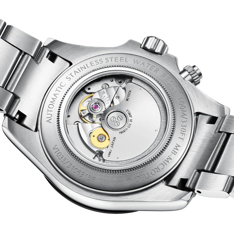 Yelang 42mm Men Luminous Watch Luxury Japan MIYOTA 9120 Automatic Movement 10Bar 100M Waterproof Military Style Watch V1033 - view 8