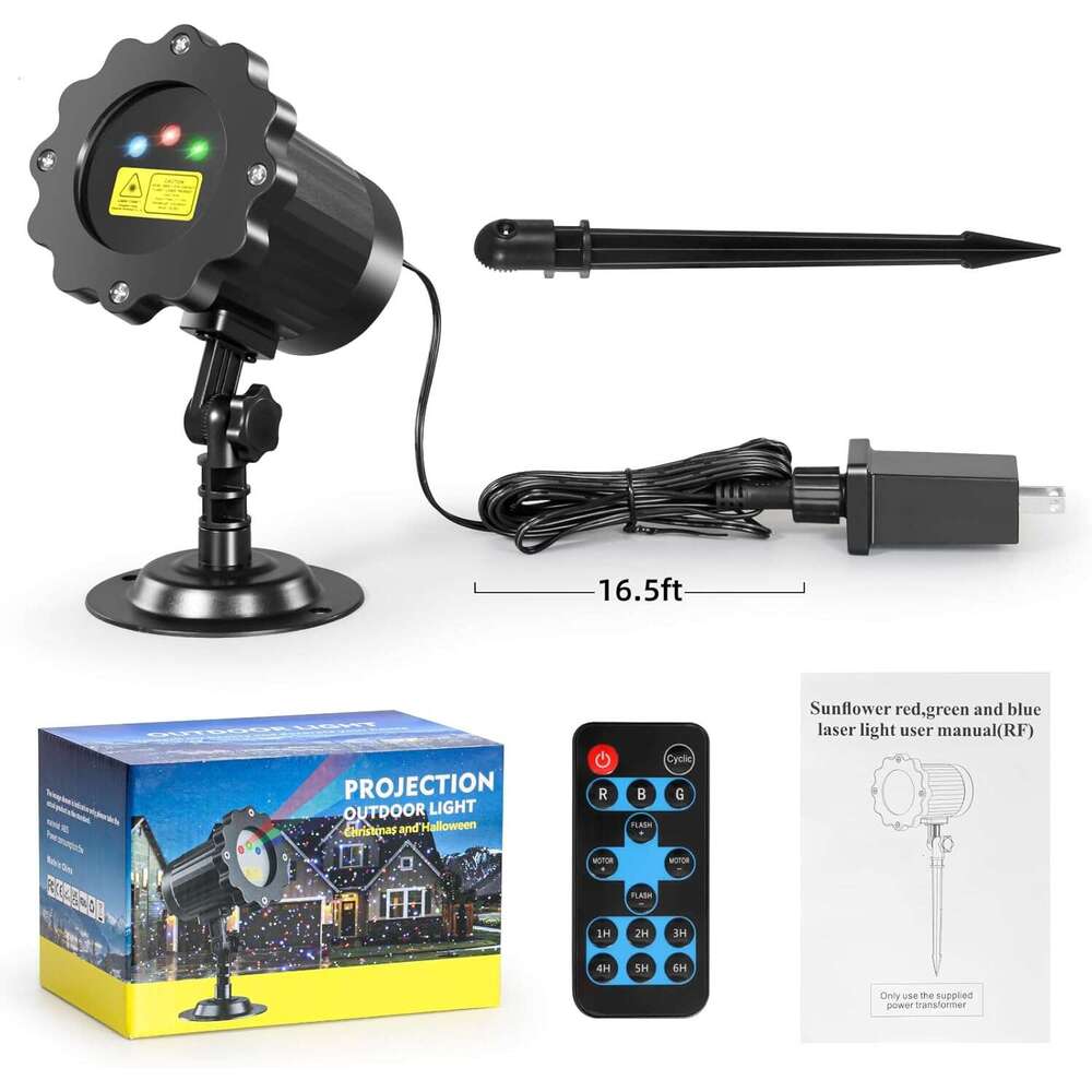 halloween projector laser christmas lights laser projector outdoor 3 colors moving starry lights show remote control holiday decorations outside with 