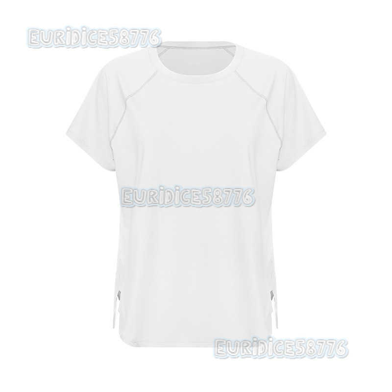 Loose Quickdry Sports Top for Women 2025 New Yoga Wear Short Sleeve Tshirt Running Coverup Slimming Fitness Wear Summer H250825