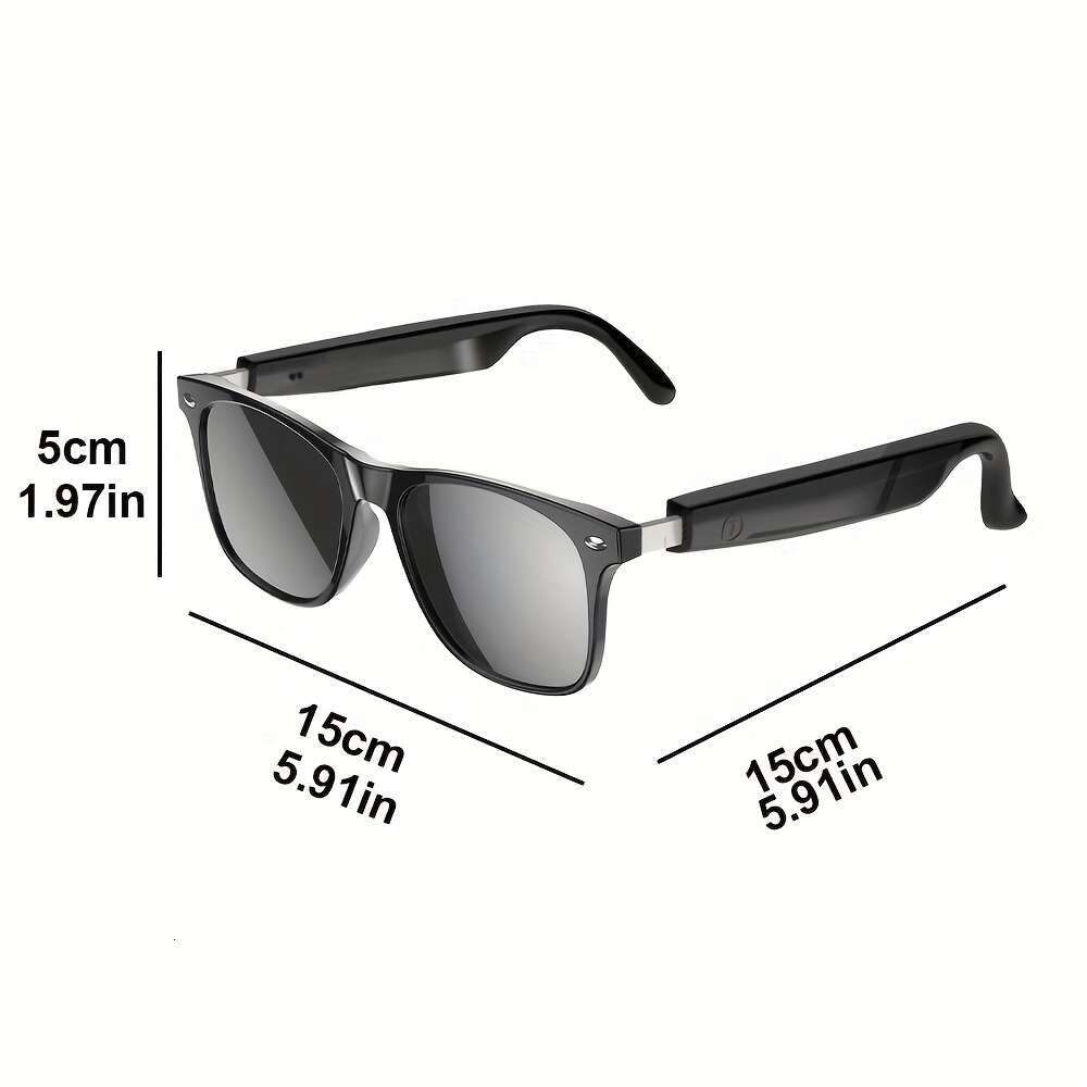 Fahion Bluetooth Sunlasses Is New Multi-functional Audio Glasses Men Women, Built-in Microphone Speaker, Music Playback Hands-Free Calling, And High Q