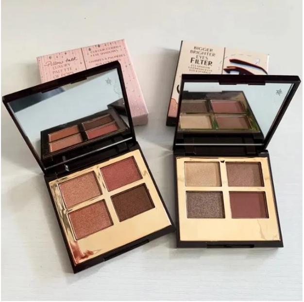 Makeup Eyeshadow Palette 5.2g Bigger Brighter Eyes Filter Eye Shadow 4Colors Matte Shimmer Beauty Eyes Cosmetics PT EX BS TGG High Quality Fast Delivery