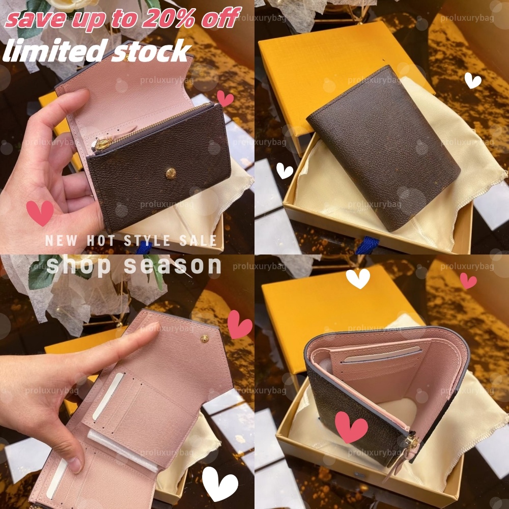 Luxurys Wallet Designers Wallets Classic High-quality Womens Credit Card Bags Corn Purse Fashion A Variety of Styles and Colors Available Wholesale