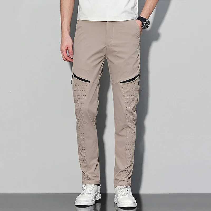 Hot Sale Korean Version Summer New Loose Sports Trousers Men Casual Thin Straight Leg Pants Male Fashion Outdoor Quick Dry Pants W250826
