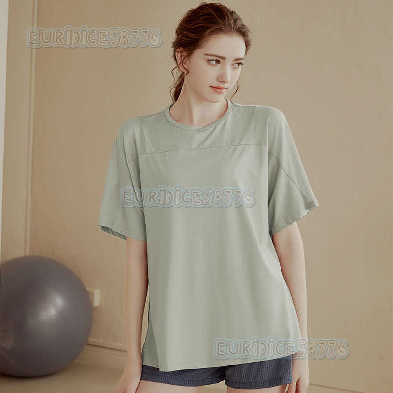 Mesh Seethrough Sports Short Sleeve Quickdry Tshirt for Women Running Fitness Yoga Top Sweatabsorbent Breathable Summer Thin Style H250825