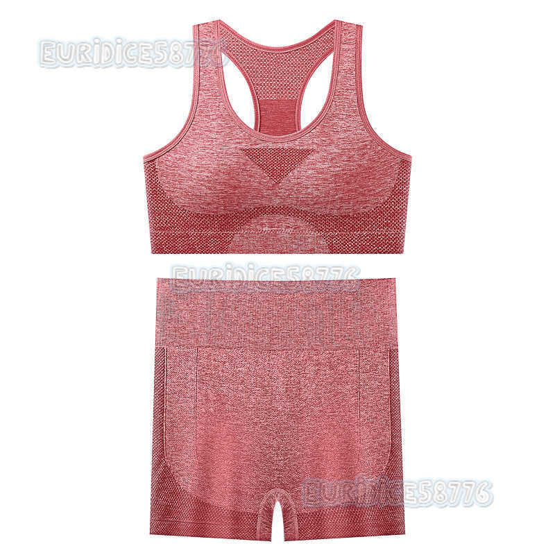 Sports Vest Outerwear Top Fitness Running Yoga Shockproof Comfortable Polyester Yoga Outfit Set H250825