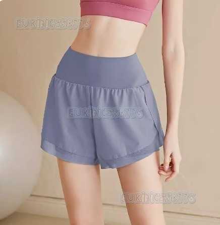 2025 High Waist Quickdry Sports Shorts for Women Antiexposure Loose Breathable Professional Running Yoga Fitness Shorts for Outdoor Wear H250825