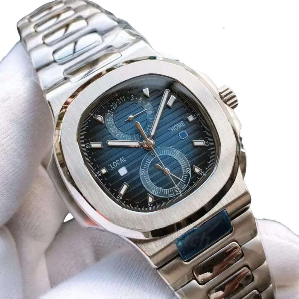 2025 AAA Patekes Philipes Watch High Quality Deigner Watch 5711 Men Watch Man Writ WatchFull Stainle Steel Face Watch Chronograph Automatic Quartz Moement Watch
