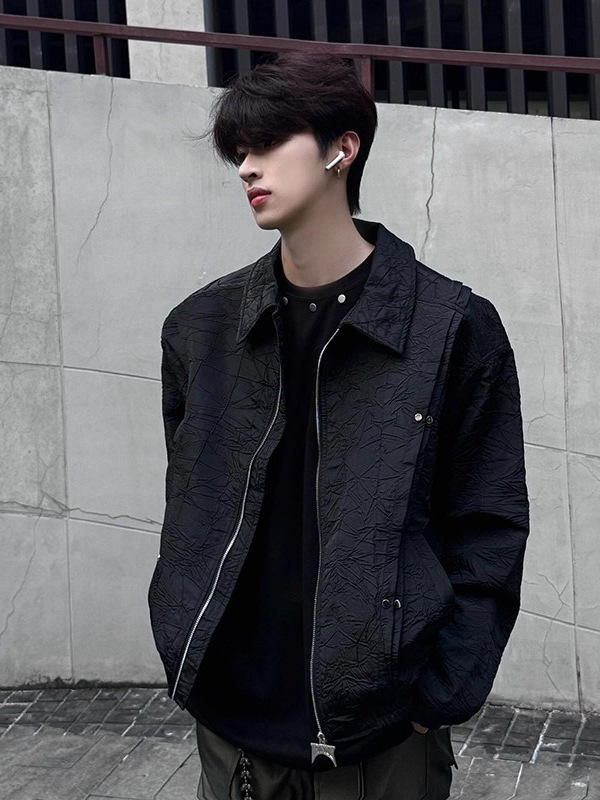 C260307 Sweatshirts for men spring 2025 new styles for inner wear loose heavyweight