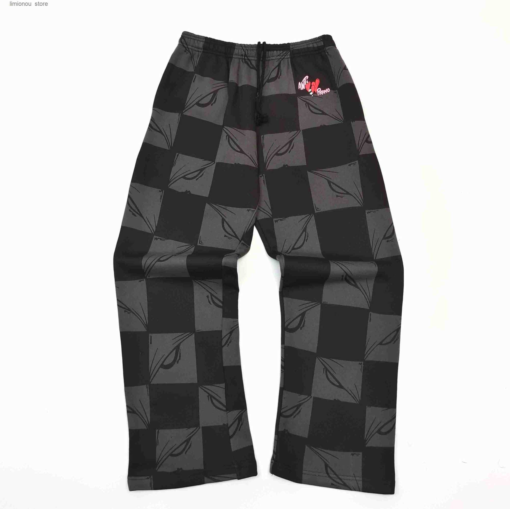 Relaxed Fit Sweatpants Graphic Print Lounge Pants for Casual Wear and Street Style Z250825
