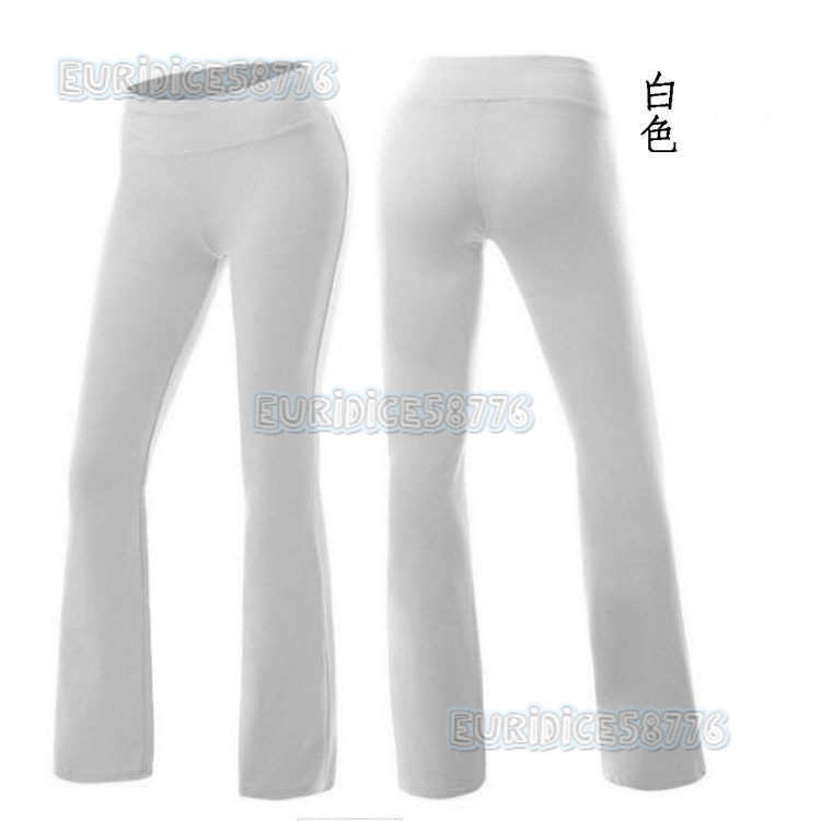 Loose Casual Sports Yoga Running Fitness Dance Straight Flared Wideleg Pants H250825