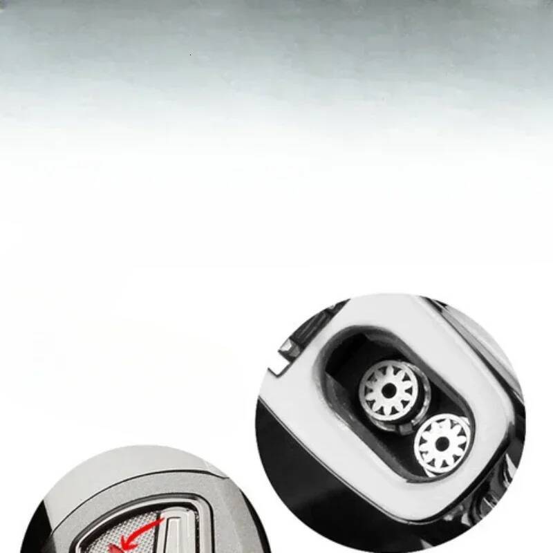 JOBON Creative Metal Outdoor Windproof Butane Gas Blue Flame Turbo 2 Torch Jet Cigar Lighter Kitchen Baking BBQ Tools W260202