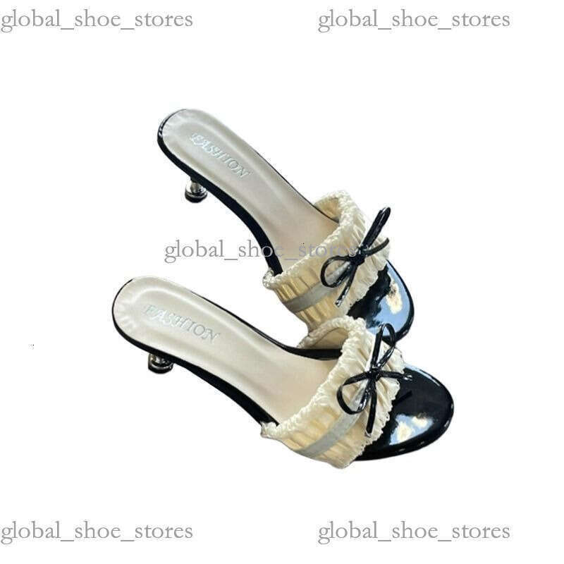 Designer New Style Butterfly Knot For Women Summer Outdoor Wear With Dress Season Thick Sole High Heel Sandals Wedge Versatile