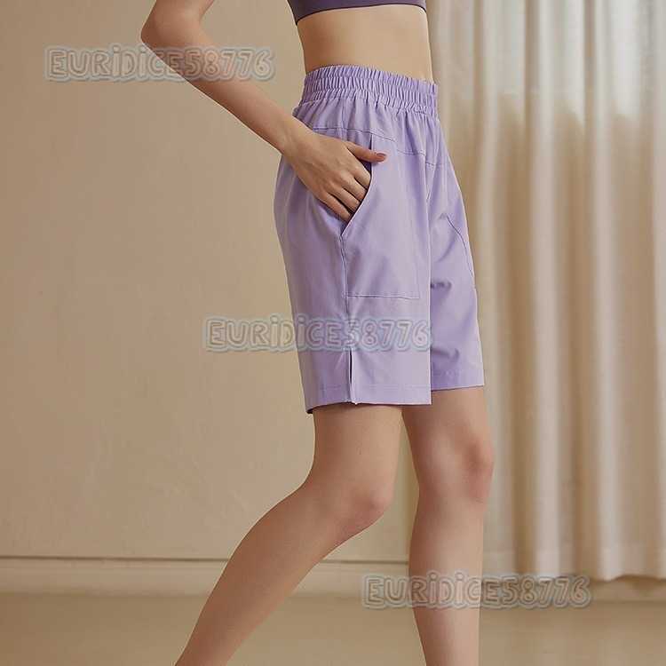 Quickdry Sports Shorts for Women Running Training Fitness Shorts Sports Student Fivepoint Shorts Loose Slimming American Style Casual Midlength Shorts