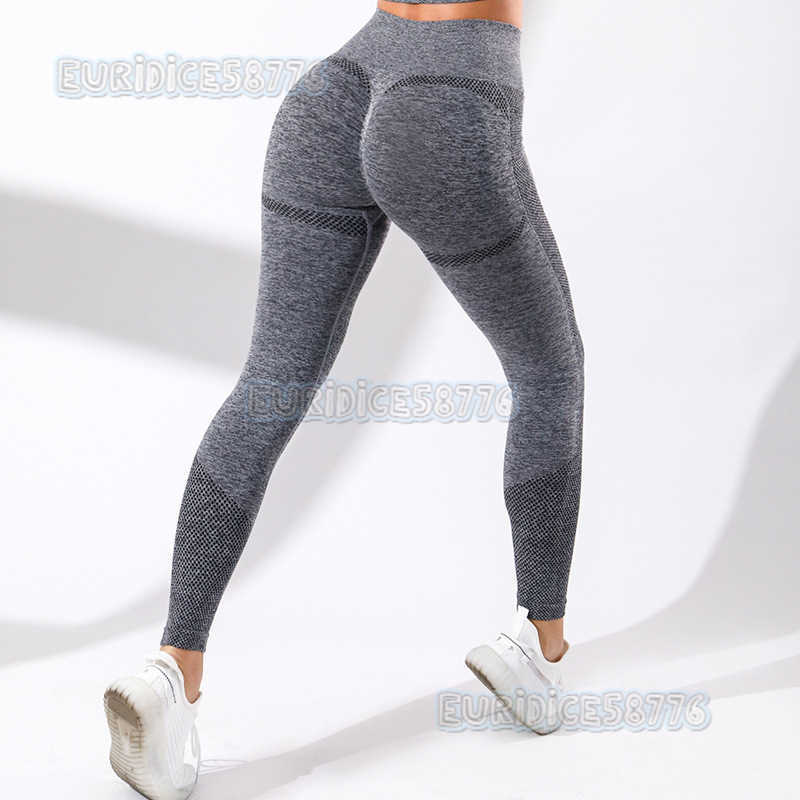 Fengdiandian Fitness Sports Pants Seamless High Waist Elastic Chrysanthemum Tightfitting Outer Wear Yoga Ninepoint Pants Women Slim Fit H250825