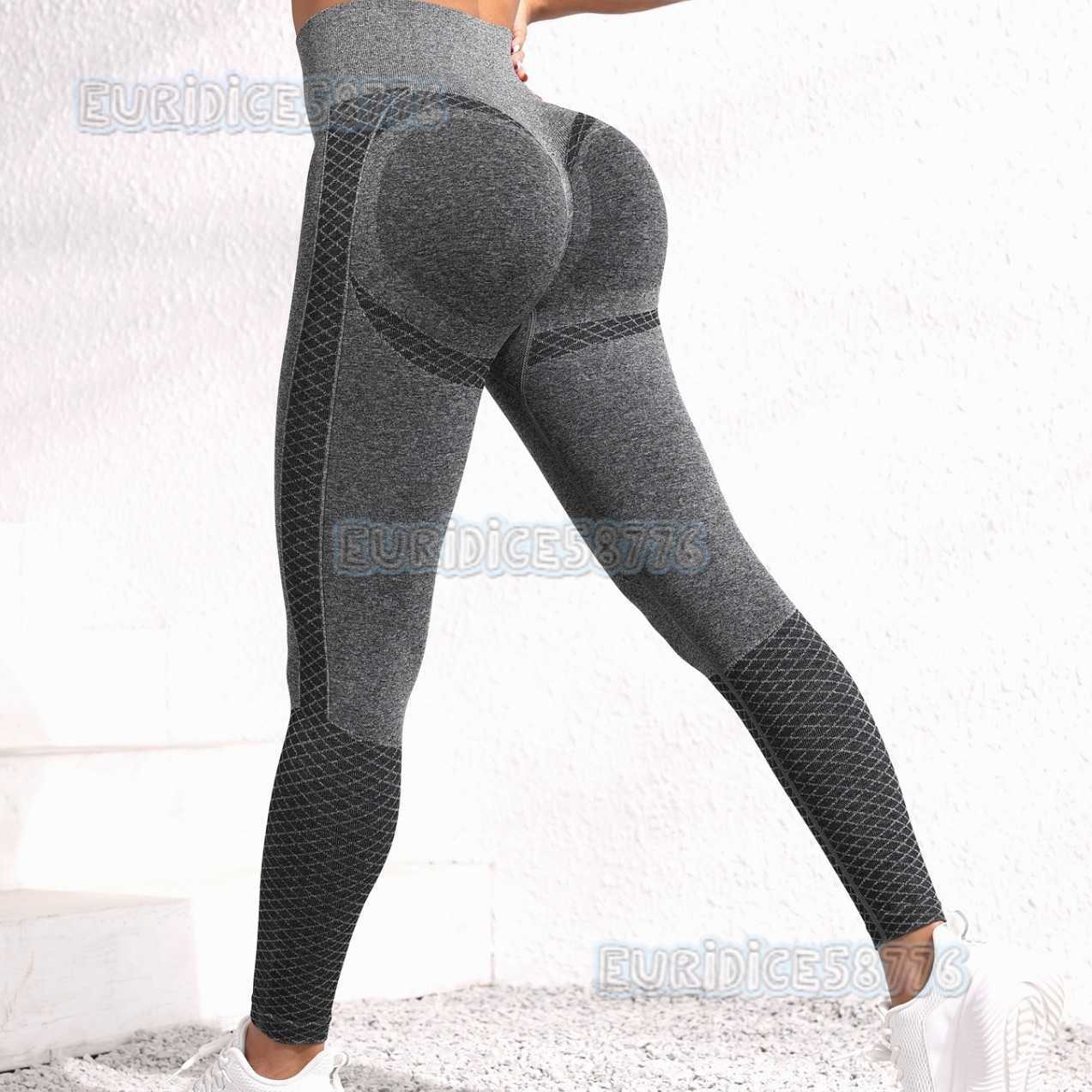Fitness Girl Sexy Yoga Pants High Waist Hip Lift Tight Slimming New Style Outdoor Sports Long Pants H250825