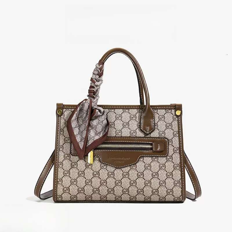 Designer Bag Luxury Bag Women's Airport Commuter - Medium Square Shoulder Purse With Zipper Pockets, American Style Crossbody Shoulder Bag Daily 