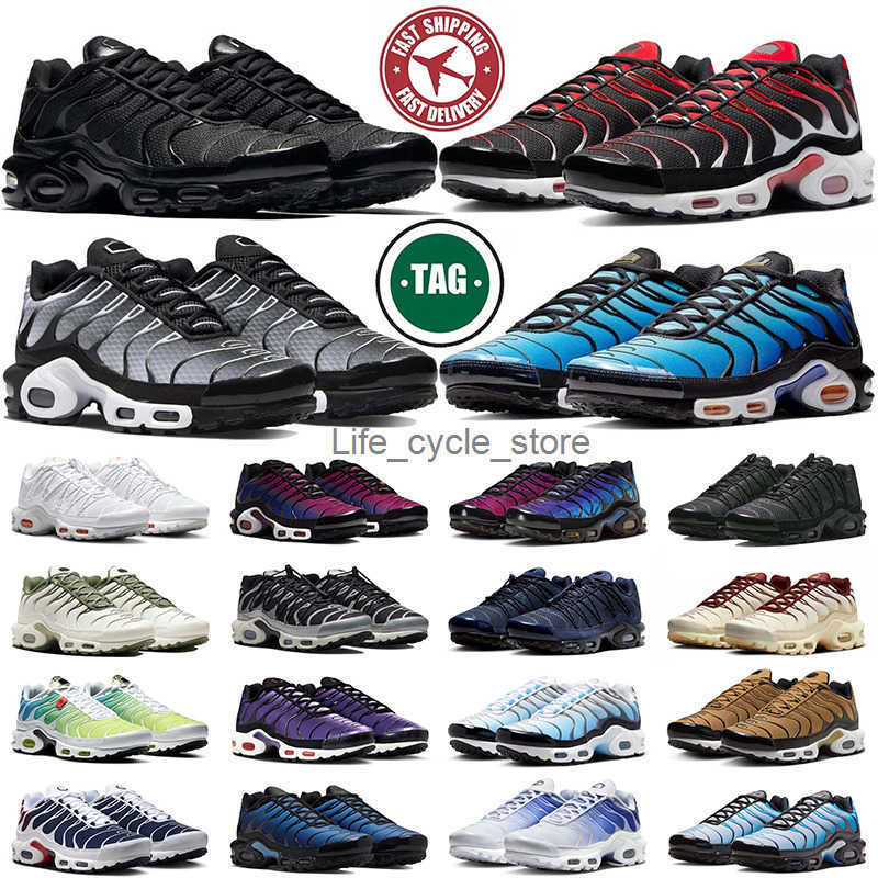 Designer Sneakers tn tns Running Shoes for Men Stone Triple Black Terrascape White University Red Hyper Blue Outdoor Shoe Mens Trainers Sneaker Q250826