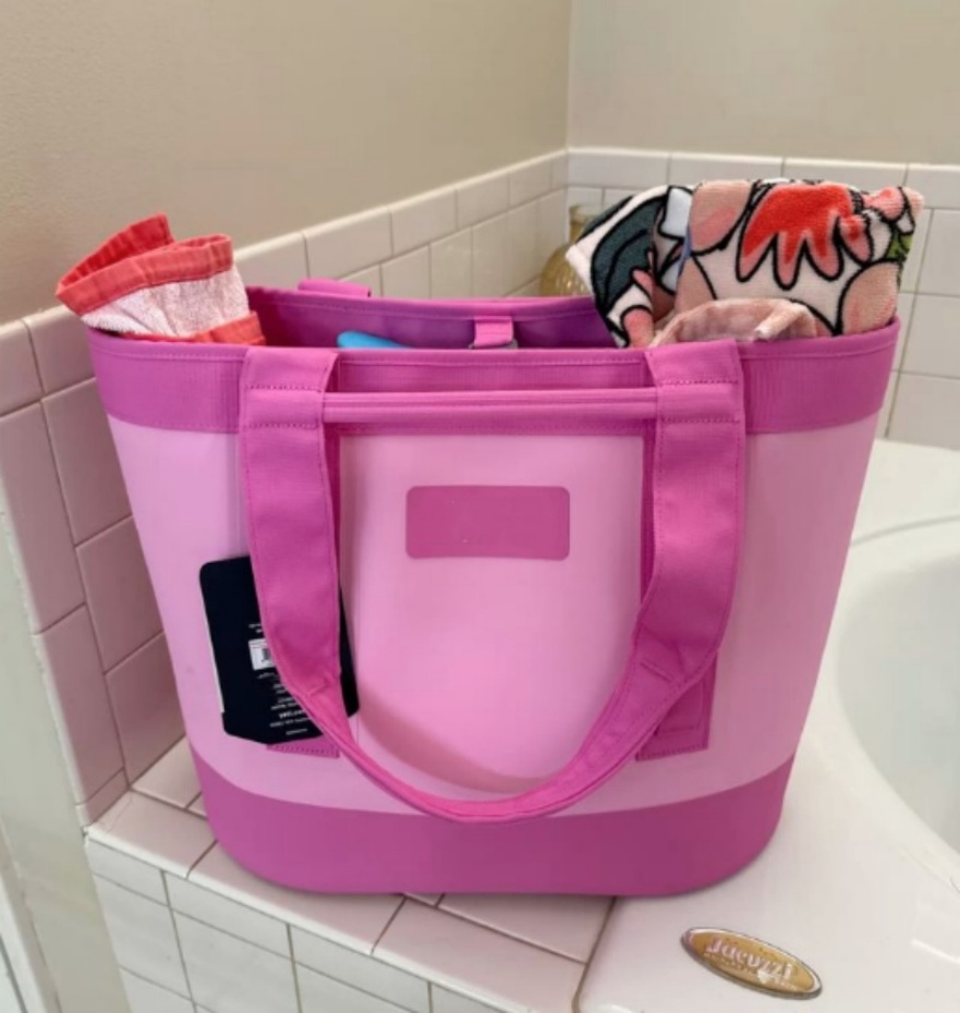 US warehouse Camino 35L Tote Bags Cooler Lunch Bag Box Cooler Bag Dividers All-Purpose Utility Boat and Beach Tote Bag Durable Waterproof Shopping Sports