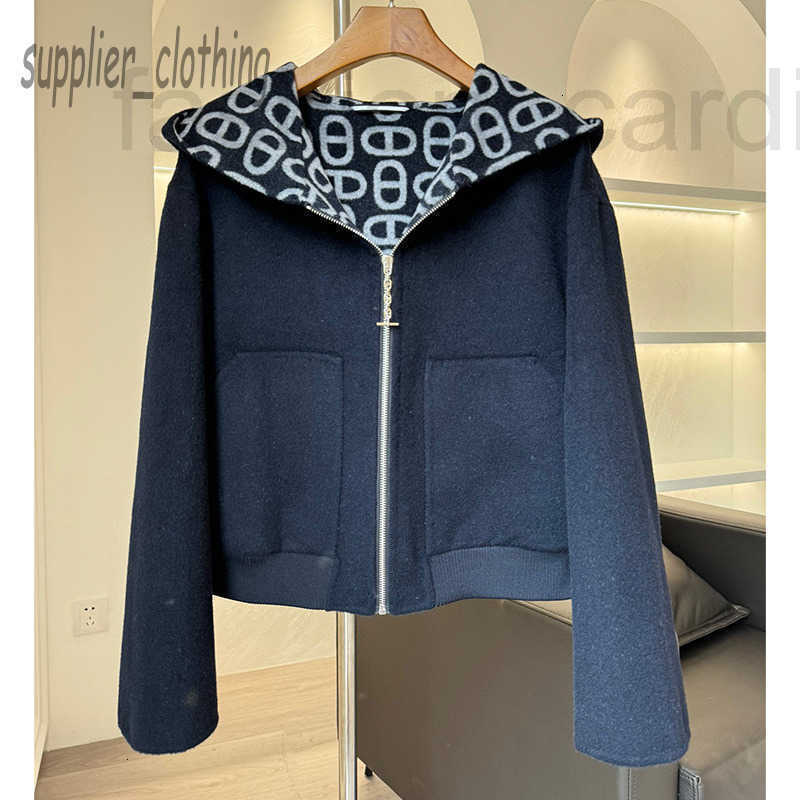 Women's Jackets designer Designer Autumn Winter New Pig Nose Hole Cashmere Coat Correct Version high end for woman Jacket 860L 8G0L