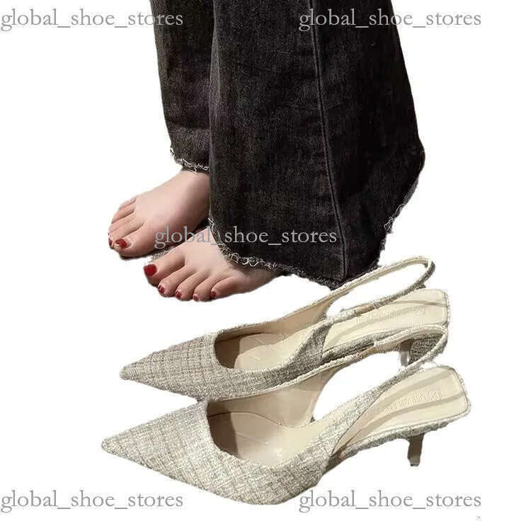 Designer new style Sandals 2025 Summer Shoes European and American Designer High Outdoor Women's Business Middle Heels Fashion Trend Cool Trailer