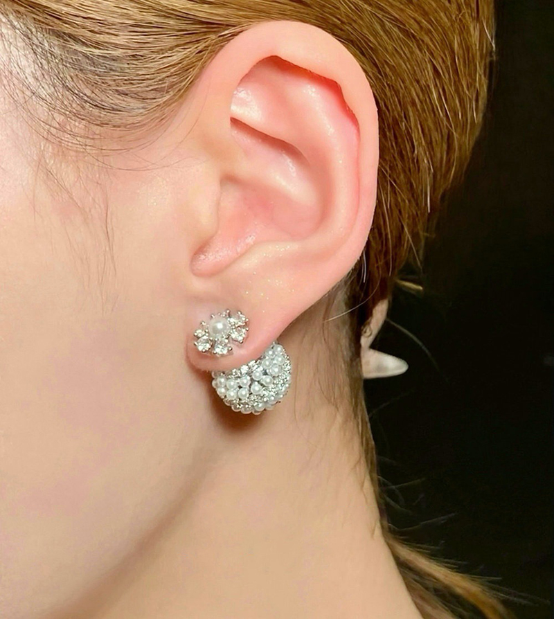 Jewelry Earring Necklaces & Pendants Pendant Necklaces Dangle & Chandelier Charm Sunflower Gem Earrings, Starry Dome, Spirit Crystal Water Drop Garlan