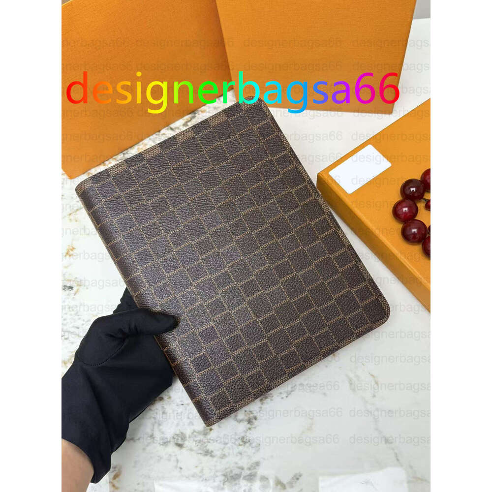 luxury Agenda Large Desk agenda Cover Holders Business Notebook Diary Protective Case Card Holder Wallets Desktop Designers Notepad unisex Size 20100