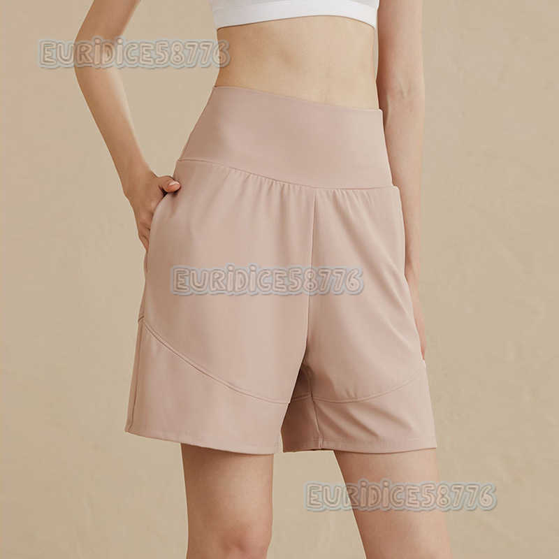 2025 Loose Quickdry Sports Shorts for Women Running Training Fivepoint Shorts Midlength Slimming Casual Yoga Fitness Shorts Summer H250825