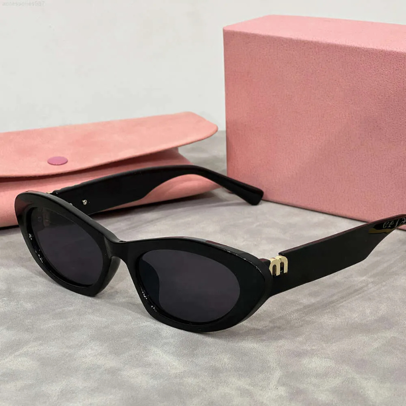 Sunglasses Designer sunglasses for women mu sunglasses oval sunglasses luxury monogram sunglasses high quality sunglasses With original box