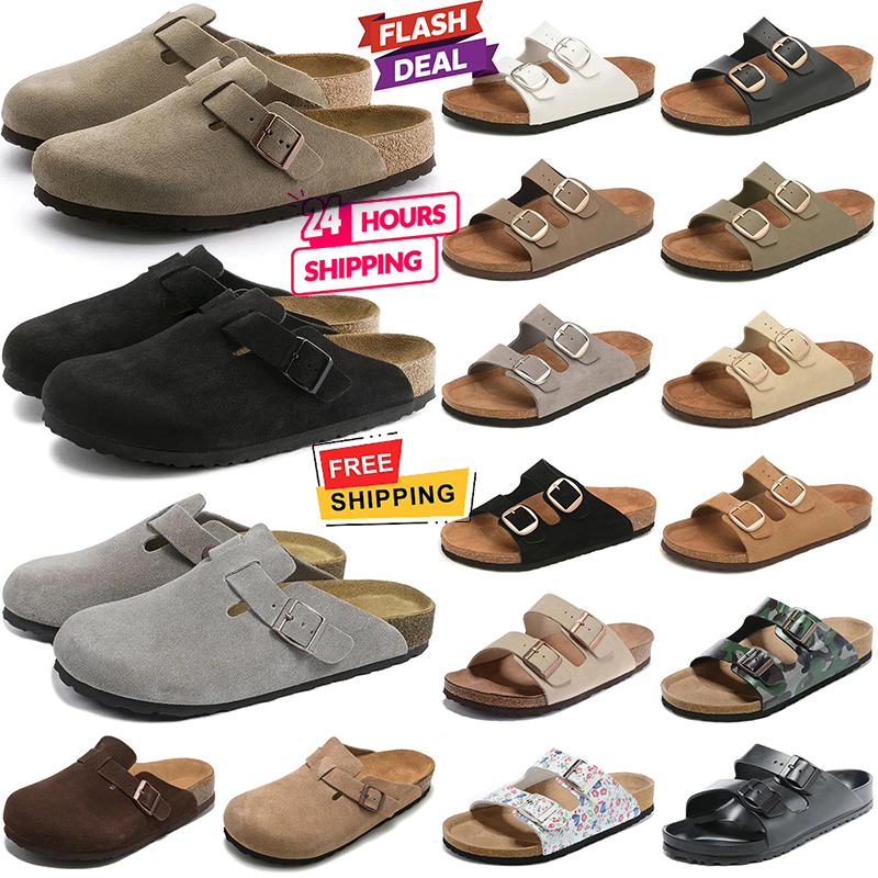 Free Shipping clogs brikenstocks Designer sandals slides shoes heels slippers sliders mens womens sandles mules Flip Flops Arizona Boston hotsale