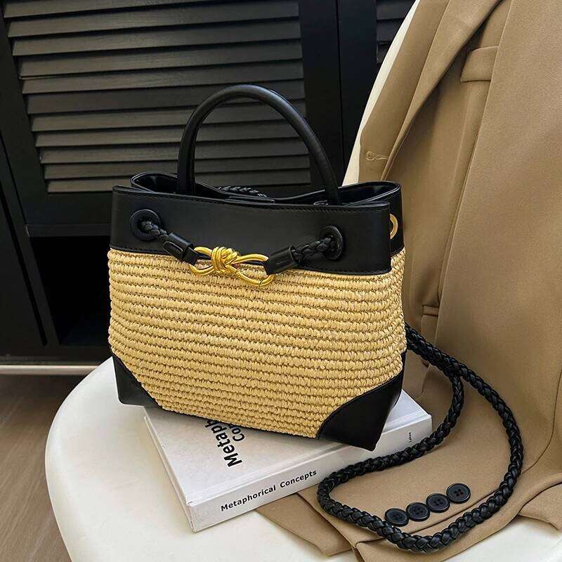 High End Leather Classic Designer Paris Fashion Bag Large Capacity Tote For Superstar Show