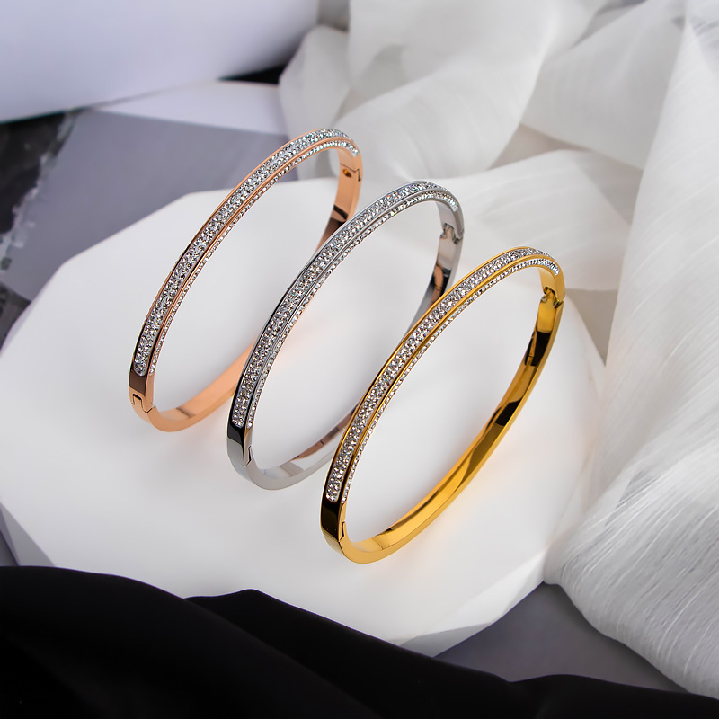 smooth fried dough twists bracelet luxury designer bracelet designer bangle heart bracelet womens sliver braceletes luxury jewelry designer for womens